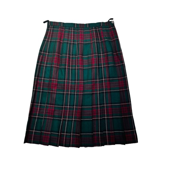 VTG Scottish Tartan Plaid Wool Kilt / Skirt - Picture 1 of 6